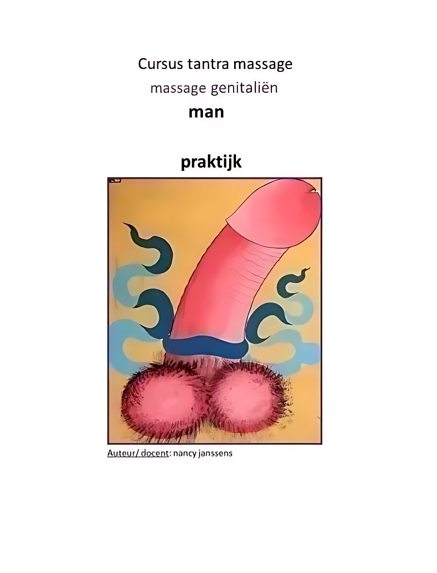 ЭСКОРТ В Северный Брабант - model photo Cursus Tantra Massage Massage Genitalien