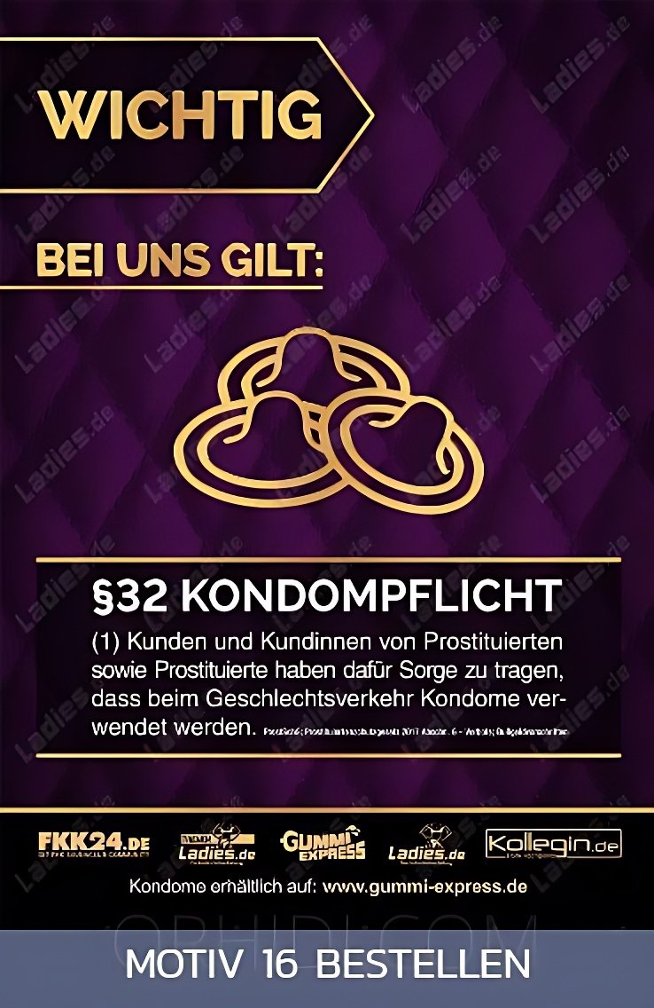 Best Jetzt GRATIS Kondompflicht-Plakate bestellen in Frankfurt - place main photo