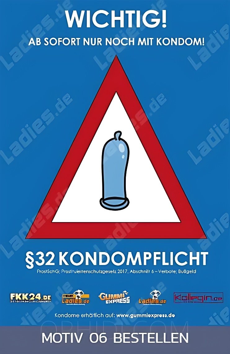 Best Jetzt GRATIS Kondompflicht-Plakate bestellen in Frankfurt - place photo 3