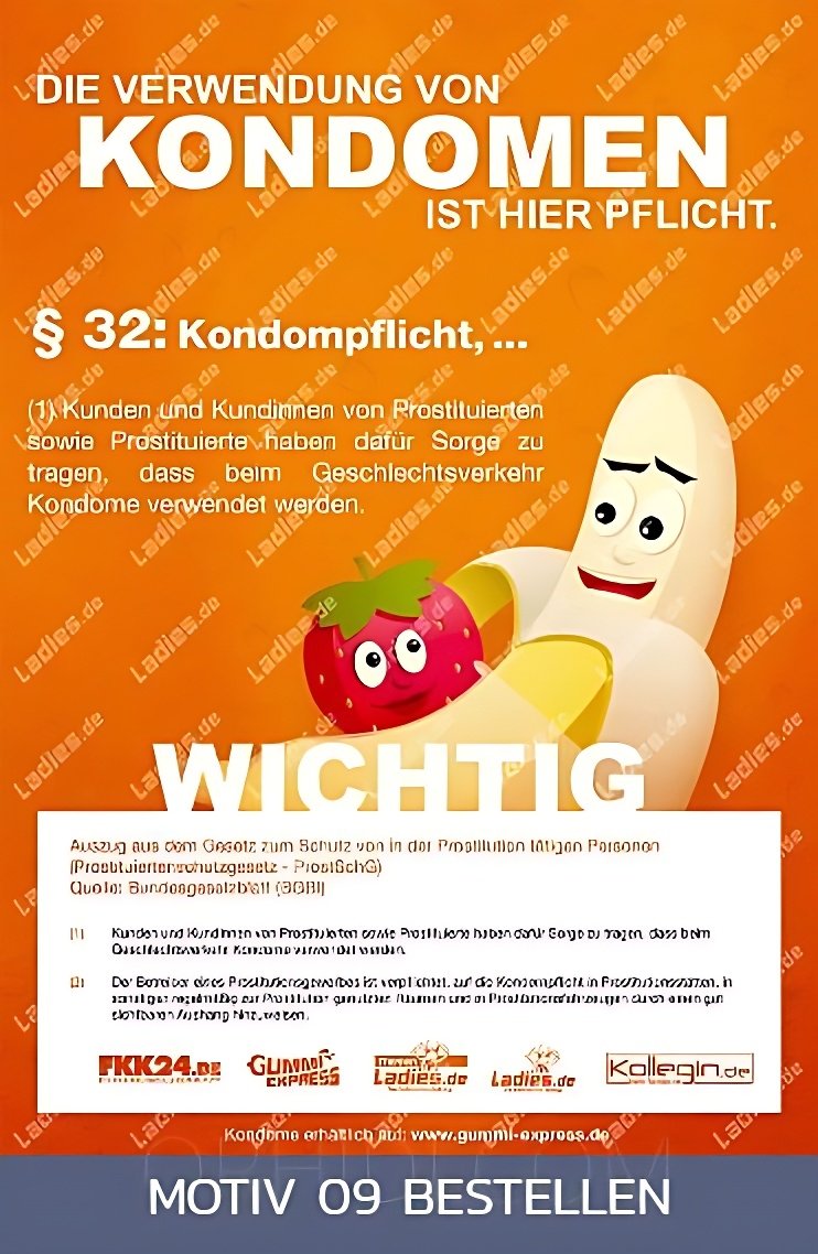 Найти лучшие эскорт-агентства в Кассель - place Jetzt GRATIS Kondompflicht-Plakate bestellen
