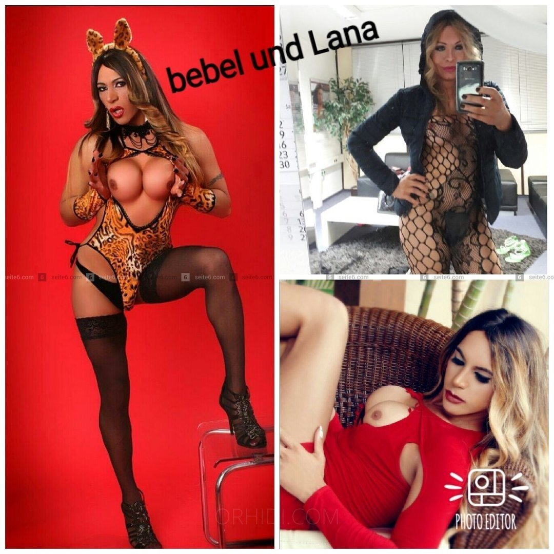 Find Escort Service in Offenbach and Enjoy Time With Pretty Girls - model photo Duo Trans Bebel XXL und Trans Lana XXL