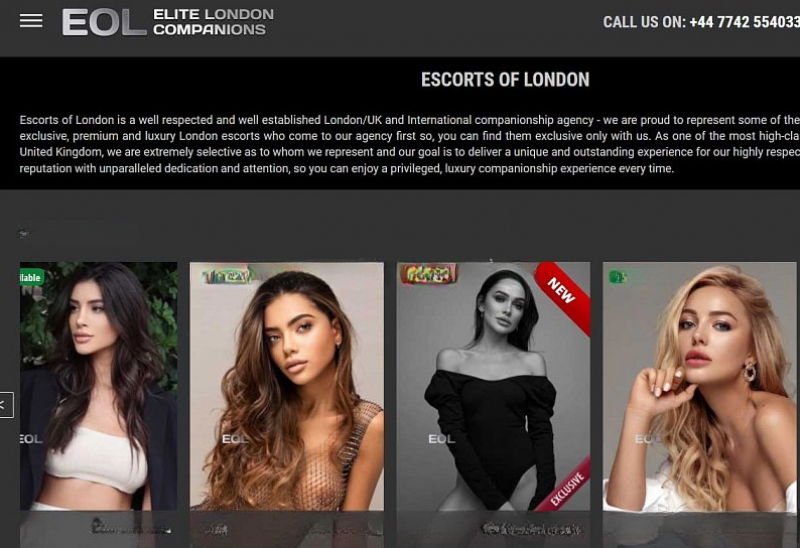 Finden Sie die besten Escort-Agenturen in London - place Escorts of London